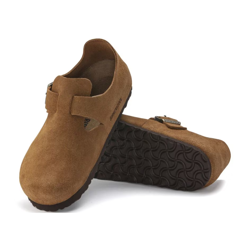 Birkenstock London – Suede Leather Mink