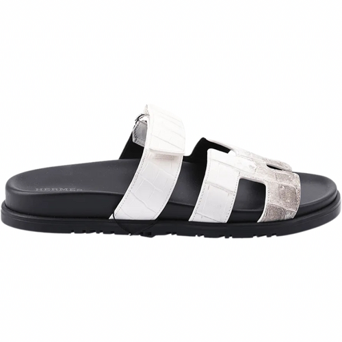 Hermes Chypre sandal Himalaya Crocodile Limited