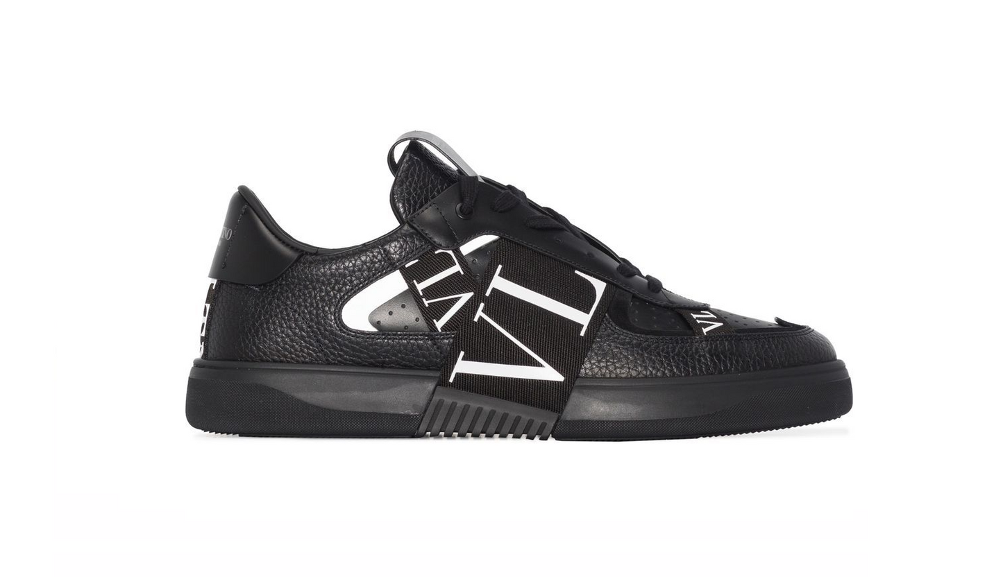 Valentino Garavani VL7N Sneaker Low Top Black White Black