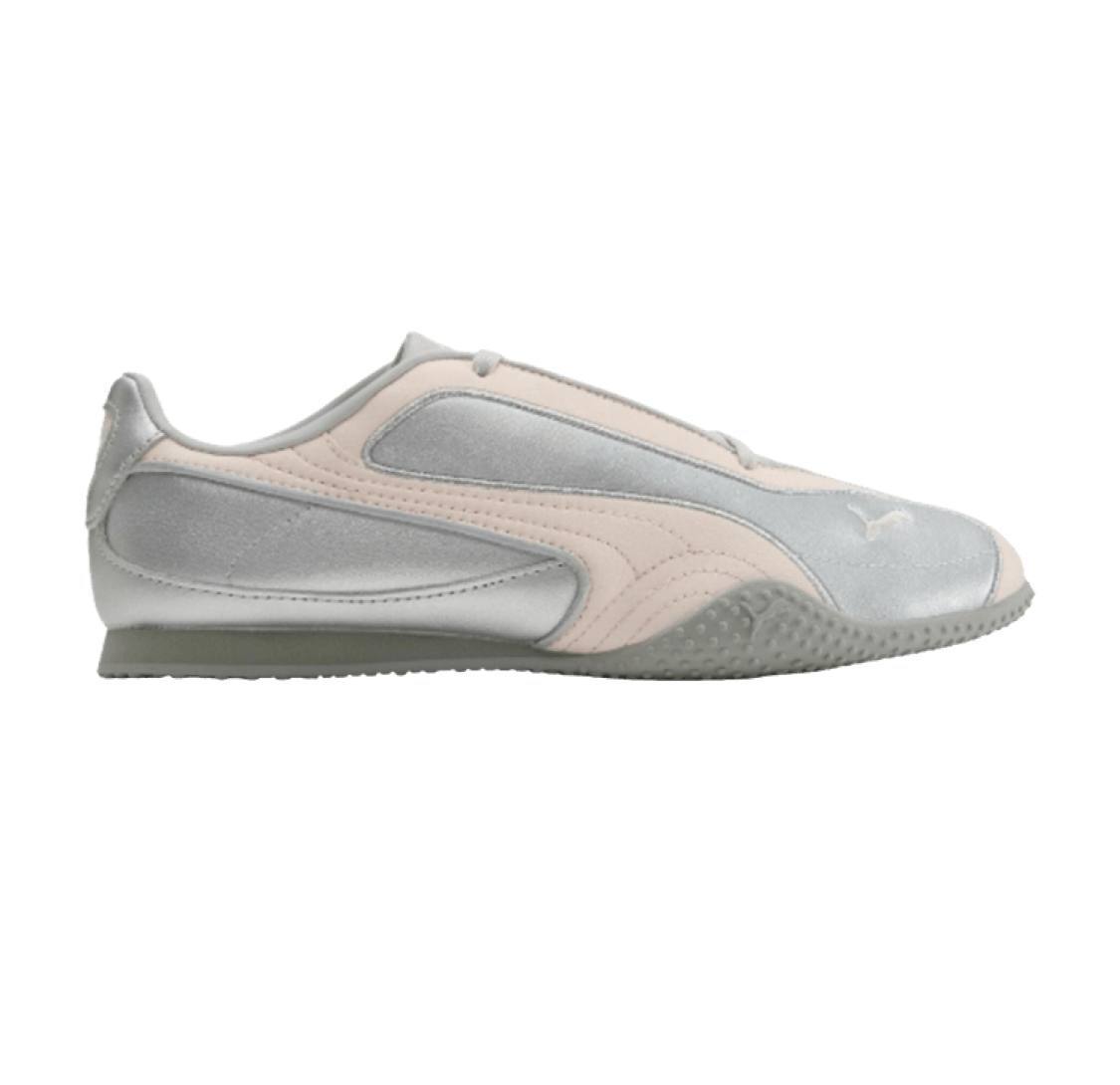 Puma Bella V2 Leather 'Silver Jas Flower' sneakers