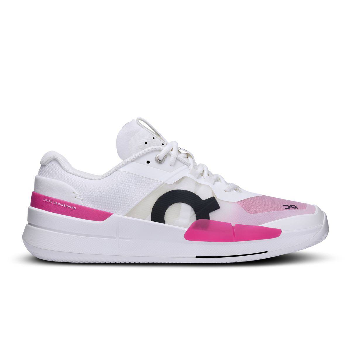 On Running On The Roger Pro 2 (White and Pink)