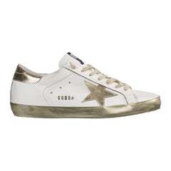 Super-Star sneakers with gold foxing | Golden Goose