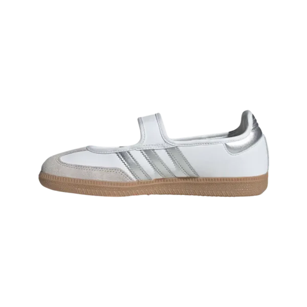 Adidas Samba Jane White Sliver Metallic