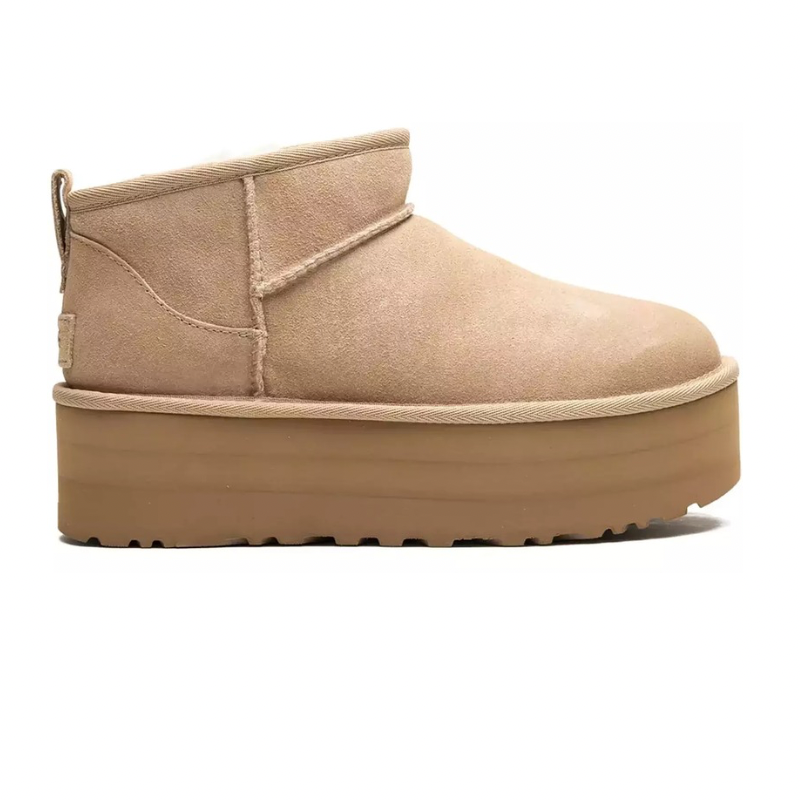 UGG CLASSIC ULTRA MINI PLATFORM-SAND