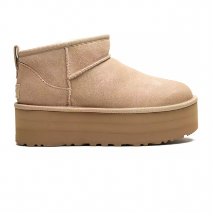 UGG CLASSIC ULTRA MINI PLATFORM-SAND