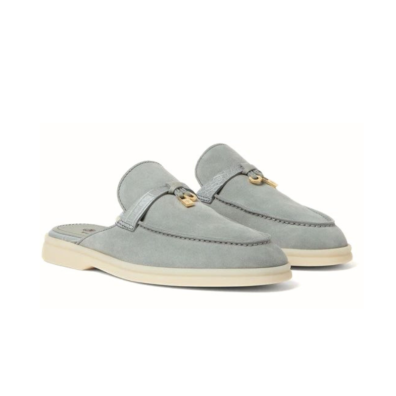 Loro piana Charms Walk Babouche      Eucalyptus