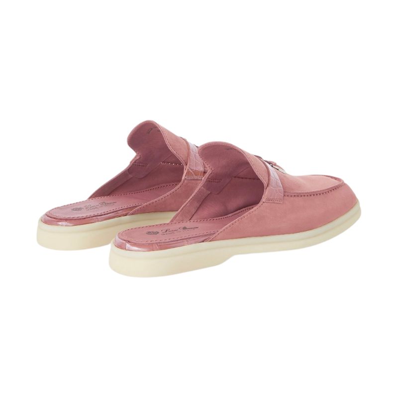 Loro Piana Charms Walk Babouche Loafer ‘Noisette Rose’