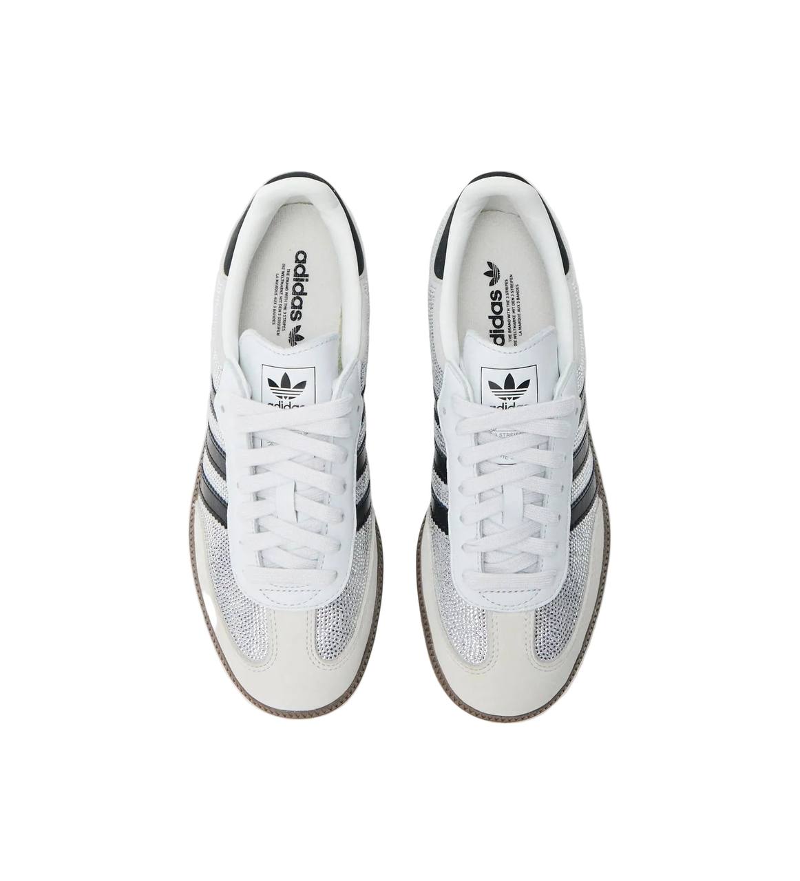 Adidas Samba OG Crystal white/Core white/ Silver Metallic