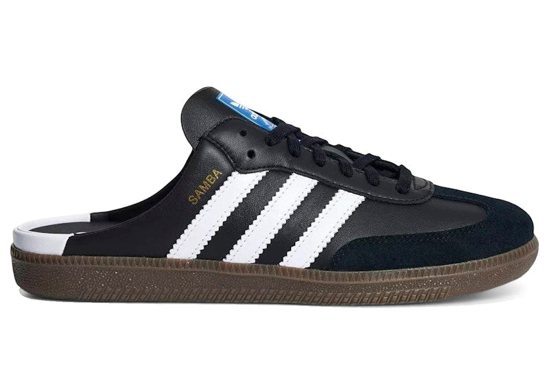 adidas Samba Mule Black White Gum (Women's)