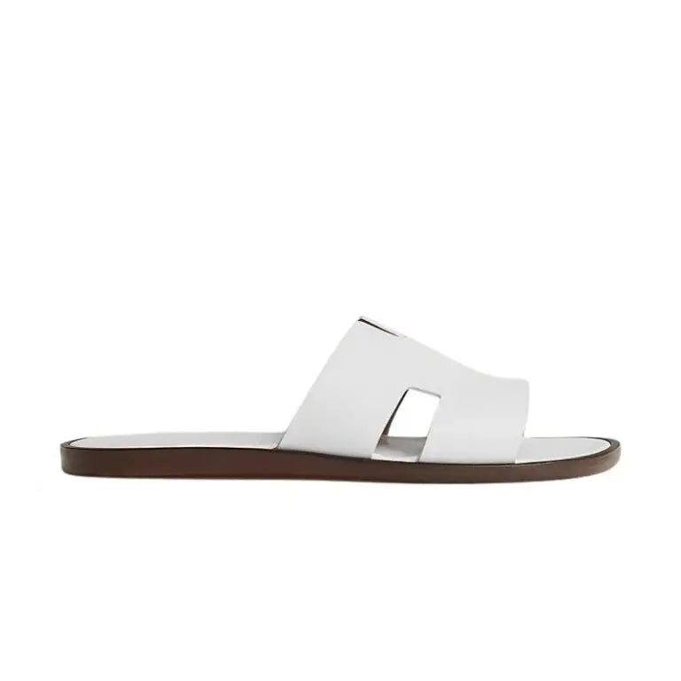 Hermes Izmir Sandal
Blanc Smooth Calfskin Leather