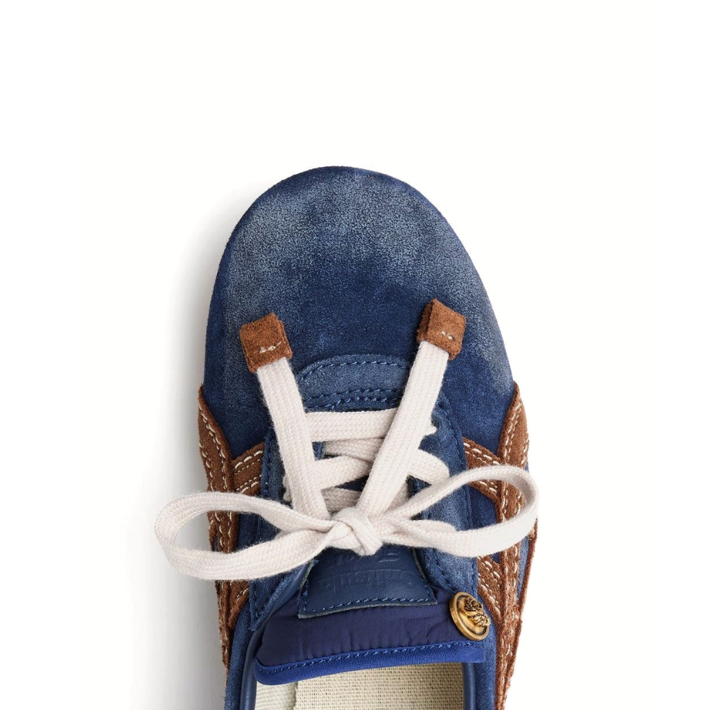 TAI-CHI Sakura bas٧kets en cuir nappa Noir, Brun | VERSACE