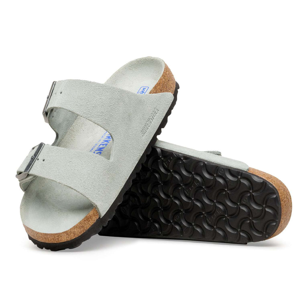 Arizona Soft Footbed Suede Leather Pure Sage