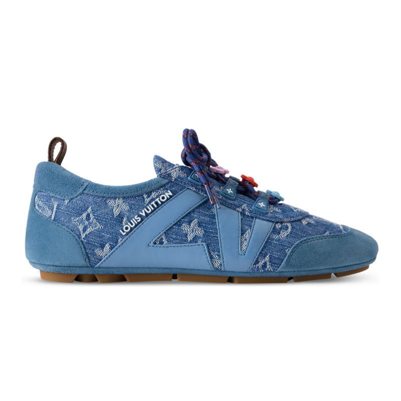 Louis Vuitton Sneakerina Bleu Denim