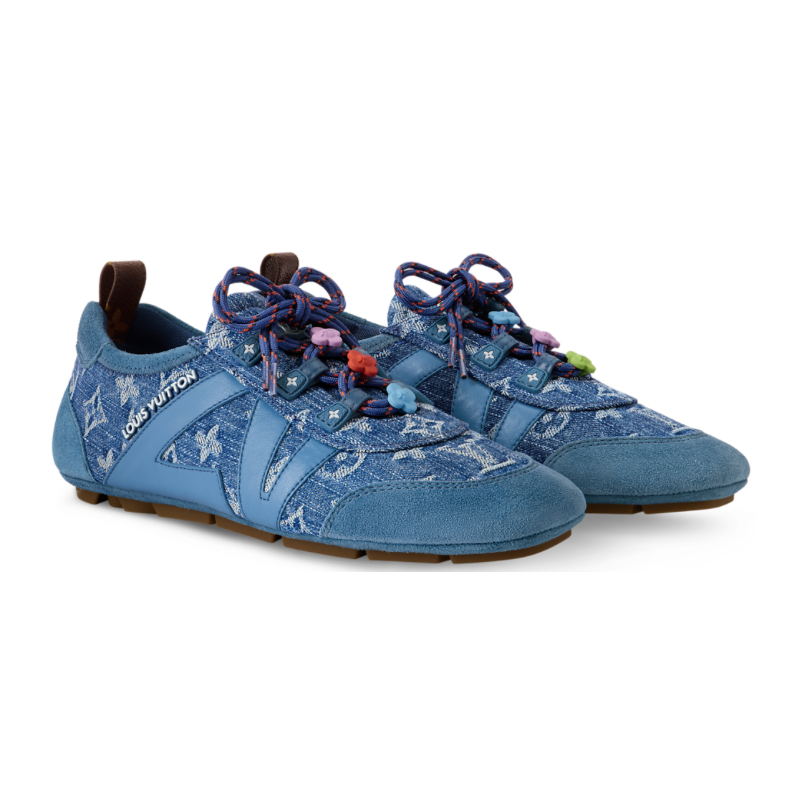 Louis Vuitton Sneakerina Bleu Denim