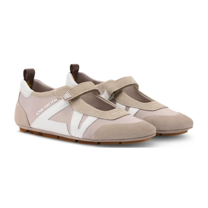 LV Sneakerina Mary Jane Beige