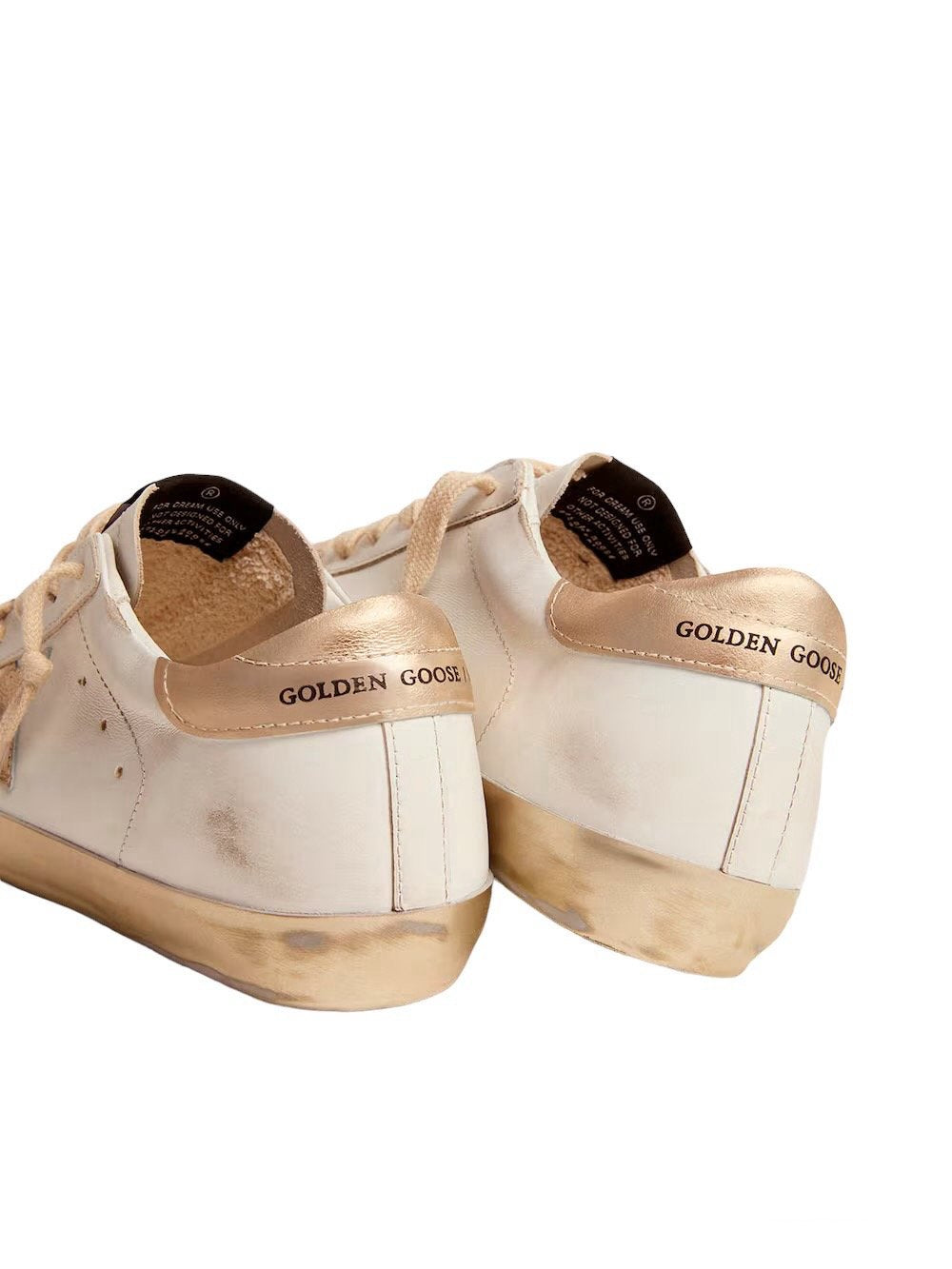 Golden Goose Super Star Sole gold sparkle foxing