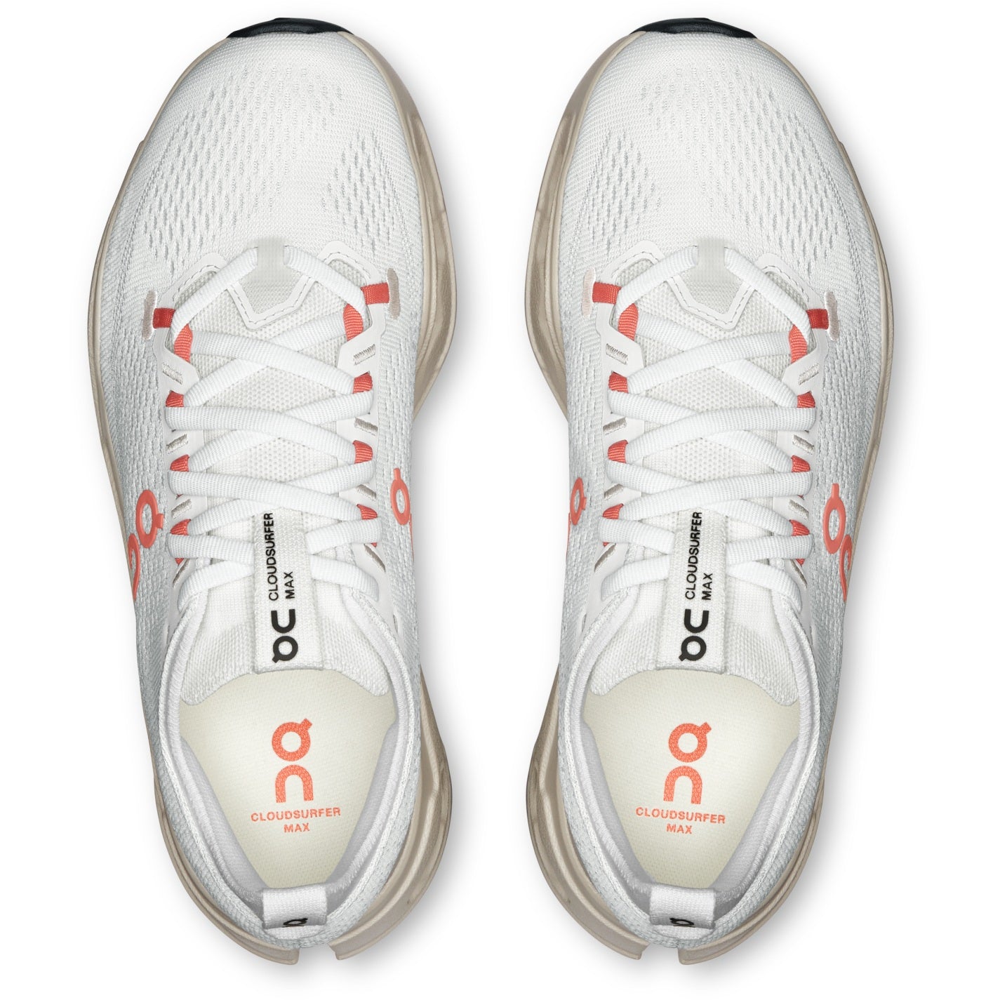 On Running Cloudsurfer Max Ivory Salmon