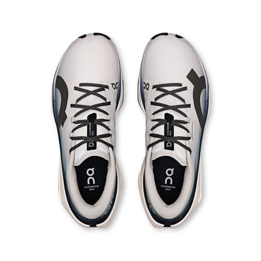 On Running Cloudboom Max White Black