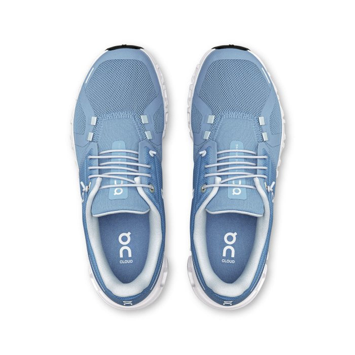 On Running Cloud 6 Chambray White
