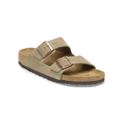 Birkenstock Arizona Suede Leather – Taupe