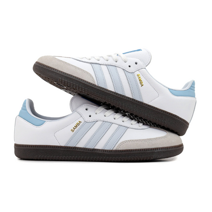 Adidas Samba OG – White Sky Blue