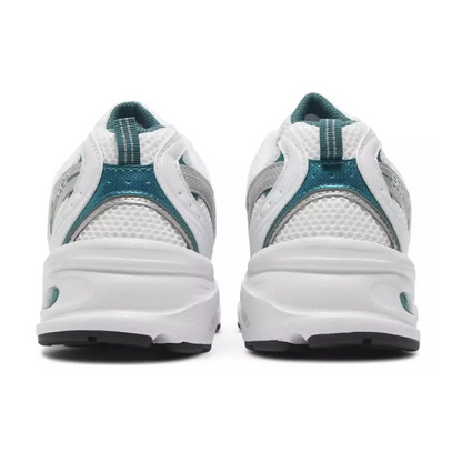 New Balance 530 – White Silver Green