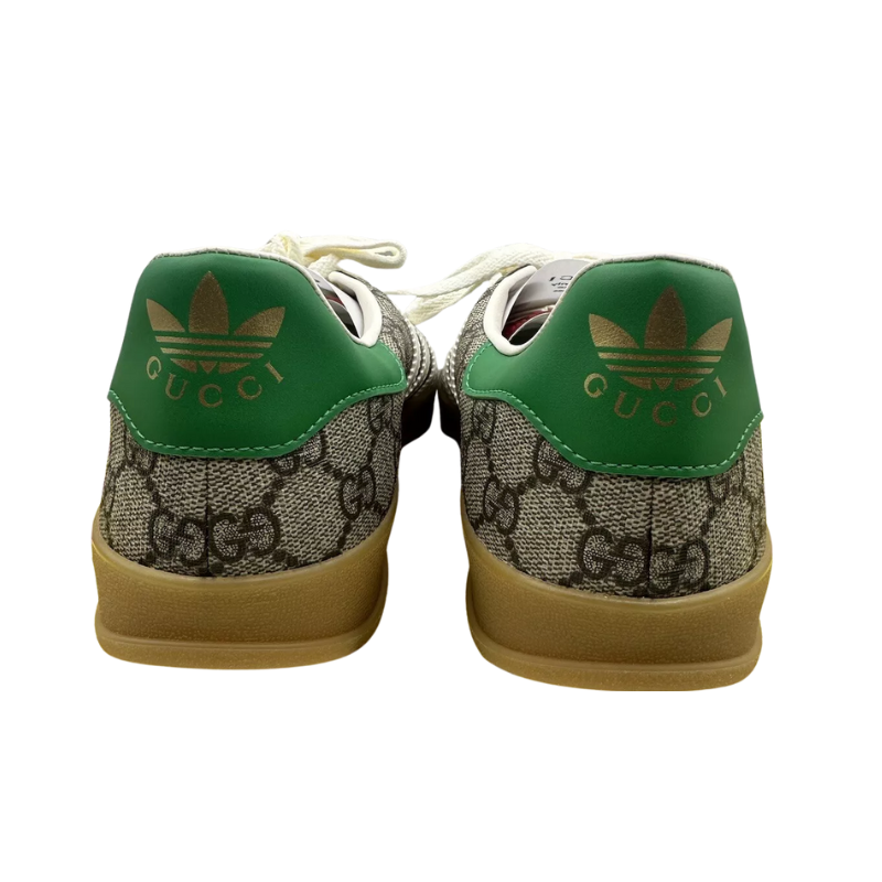 Adidas x Gucci Gazelle Beige GG Monogram Lexy Sneakers Adidas x Gucci Gazelle Beige GG Monogram Lexy Sneakers