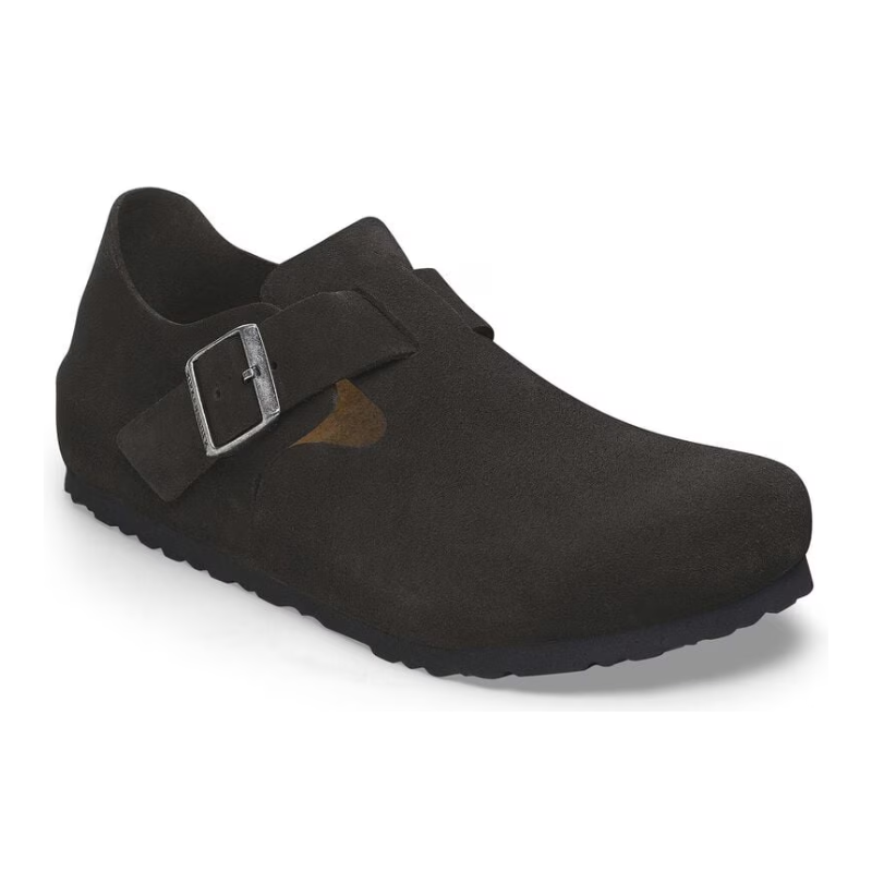 Birkenstock London – Suede Leather Black