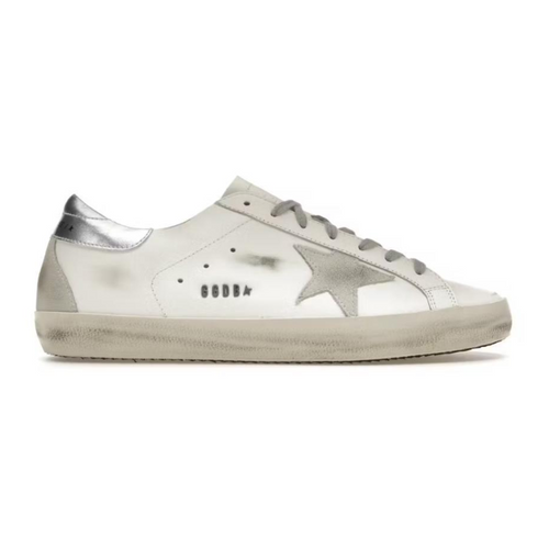 Golden Goose Super-Star – White Silver