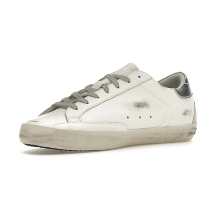 Golden Goose Super-Star – White Silver