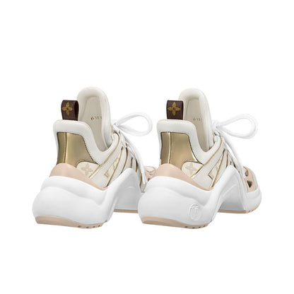 Louis Vuitton Archlight Sneakers ‘Beige Monogram Gold