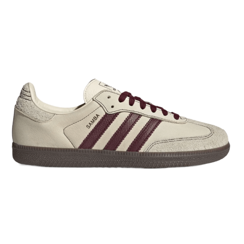 Adidas Samba OG Wonder – White Maroon